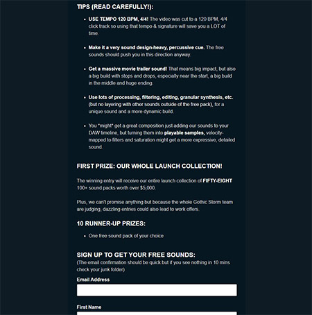 Gothic Storm  Toolwork Competition